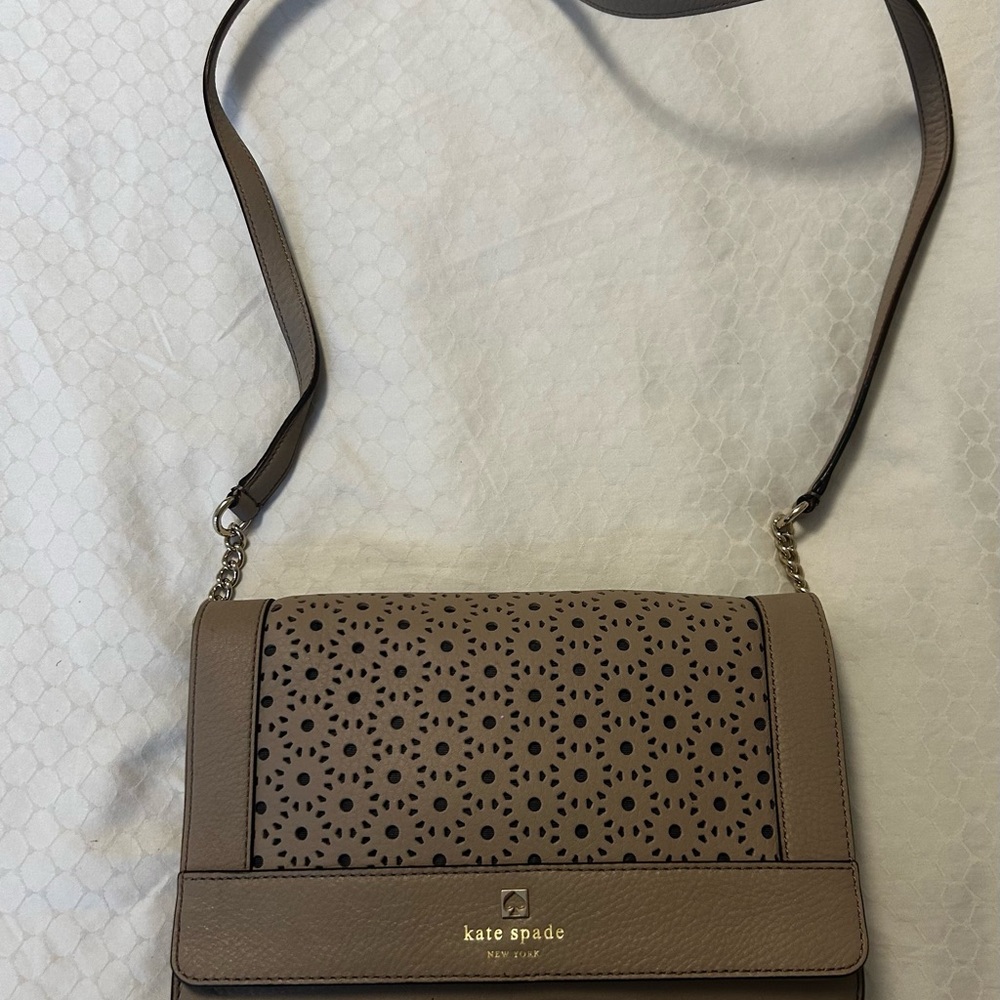 Kate Spade Tan Crossbody Bag